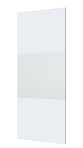 Open Wall 2.0 Walk-In glaswand voor inloopdouche 900 x 2000 x 8 mm - intimi zone anti-kalk - zonder profielen 2069935