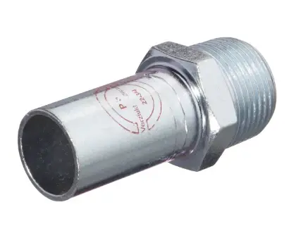 2345015012 Carboline staal verzinkt inschuifpuntstuk MM 15 x 1/2 M (M/V-profiel)