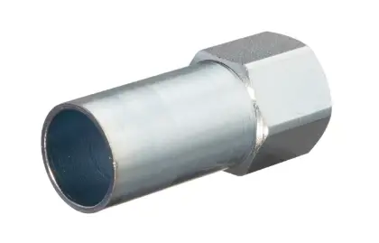 2346022034 Carboline staal verzinkt inschuifpuntstuk FM 22 x 3/4 F (M/V-profiel)