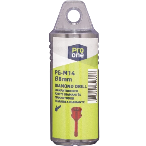 PG tegel-/natuursteenboor voor haakse slijper M14 x 8 mm 2612