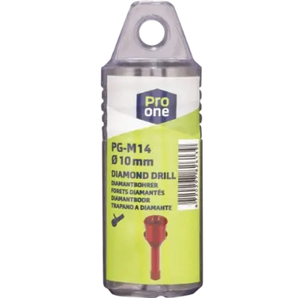 2613 PG tegel-/natuursteenboor voor haakse slijper M14 x 10 mm