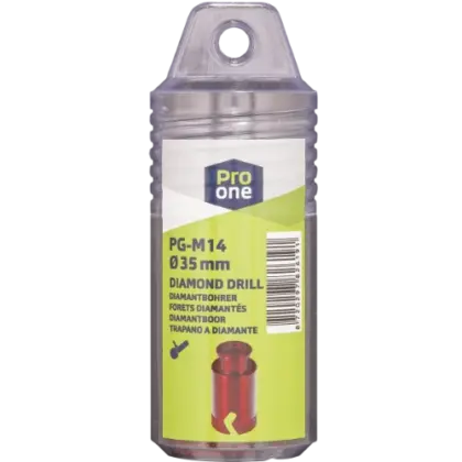 2619 PG tegel-/natuursteenboor voor haakse slijper M14 x 35 mm