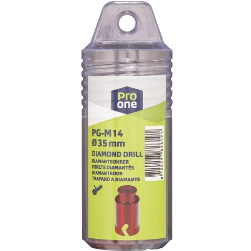 PG tegel-/natuursteenboor voor haakse slijper M14 x 35 mm 2619