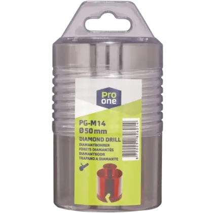 2621 PG tegel-/natuursteenboor voor haakse slijper M14 x 50 mm