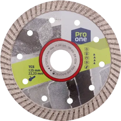 TCS slijpschijf 125 x 22,23 mm 2633