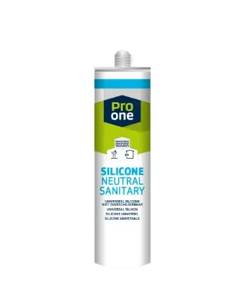 30625426 silicone sanitair sil no 310 ml - transparant