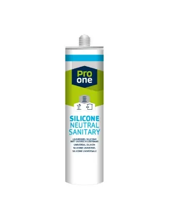 silicone sanitair sil no 310 ml - grijs 30625429