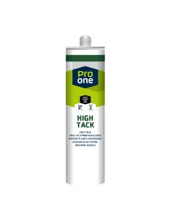30625525 MS polymeer High Tack lijmkit 290 ml - zwart