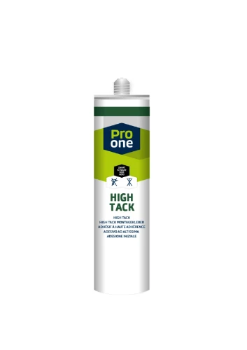 MS polymeer High Tack lijmkit 290 ml - zwart 30625525