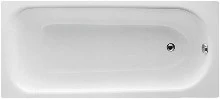 Eurowa bad plaatstaal 1700 x 700 mm - wit - zijafloop - zonder poten 312