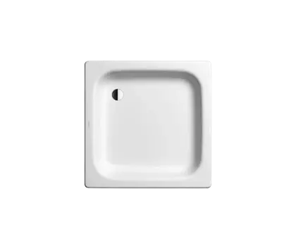 Garda High douchebak plaatstaal 900 x 900 x 140 mm - wit 331100010001