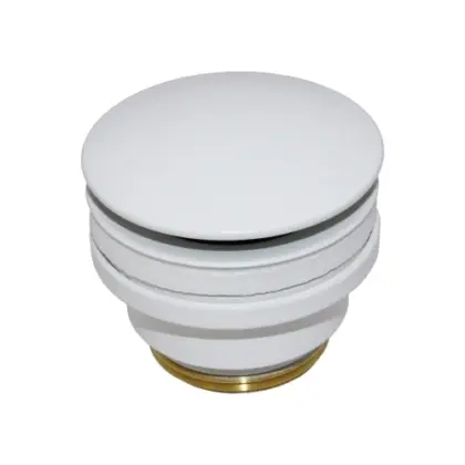 Freeflow afvoerplug 5/4 x 60 mm - glanzend wit 431599339