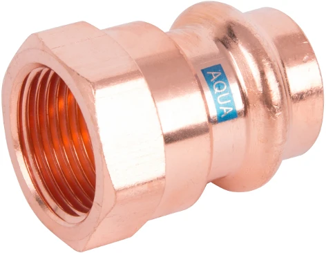4502054200 Combiline Aquagas puntstuk FF 54 x 2 F (V-profiel)