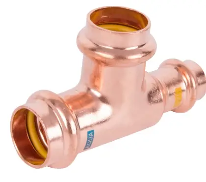 45115282822 Combiline Aquagas verloop T-stuk 28 x 28 x 22 mm (V-profiel)