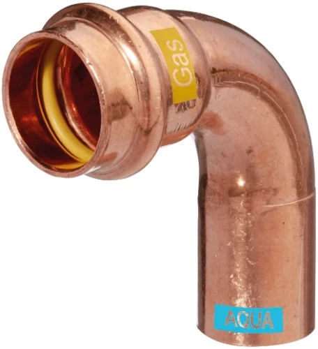 Combiline Aquagas inschuif bocht 90° MF 18 x 18 mm (V-profiel) 452101818