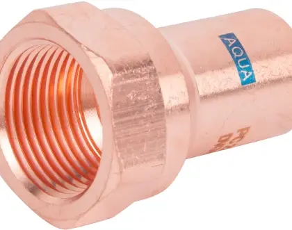 4546015012 Combiline Aquagas inschuif puntstuk MF 15 x 1/2 F (V-profiel)