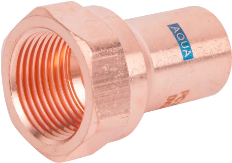Combiline Aquagas inschuif puntstuk MF 22 x 1/2 F (V-profiel) 4546022012