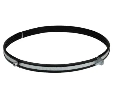50004828 Spiralit ventilatiebeugel met rubber M8/M10 200 mm - verzinkt