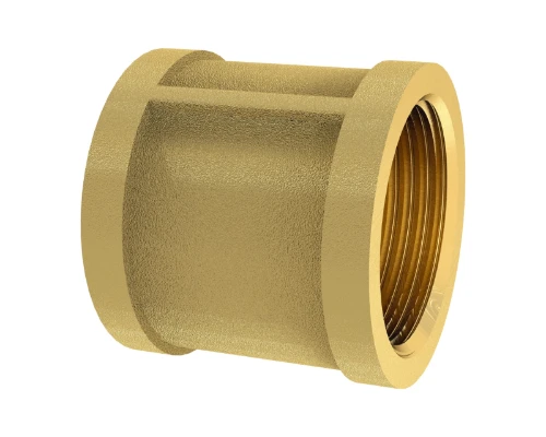Brassline messing mof FF 5/4 x 5/4 (zak 5st) - prijs per stuk - enkel geschikt voor water 832040
