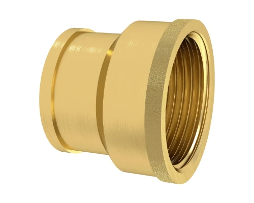 Brassline messing reductie mof FF 3/4 x 3/8 (zak 10st) - prijs per stuk - enkel geschikt voor water 832508