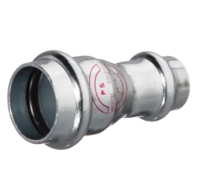 960303528 Carboline staal verzinkt verloopmof FF 35 x 28 mm (V-profiel)