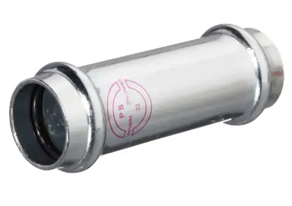 960402828 Carboline staal verzinkt schuifmof FF 28 x 28 mm (M/V-profiel)