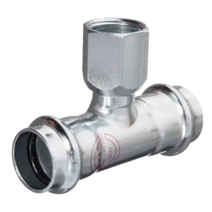 96120351235 Carboline staal verzinkt verloop T-stuk met binnendraad FFF 35 x 1/2 F x 35 mm (V-profiel)