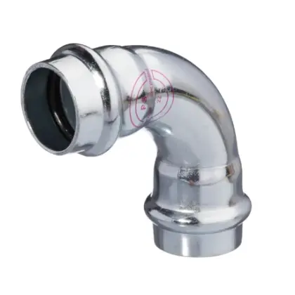 962002828 Carboline staal verzinkt bocht 90° FF 28 x 28 mm (M/V-profiel)