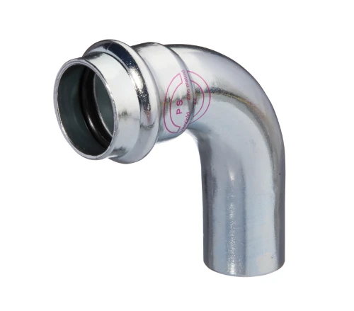 Carboline staal verzinkt inschuif bocht 90° MF 18 mm (M/V-profiel) 962101818