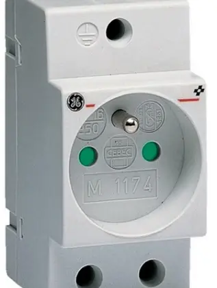 ABB 780666504 ABB Vynckier modulair stopcontact voor DIN rail - 16A 250V