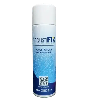 UFH acoustifix sneldrogende spuitlijm voor randisolatie - 500ml ACOUSTIFIX