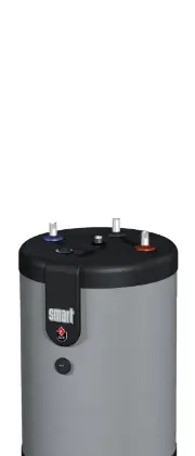 ACV 06602401 ACV Smart 100 accumulatieboiler 100 l - zonder weerstand - inox - inclusief boilerveiligheidsgroep - vertikaal - muur/vloermodel - ERP label sanitair: C