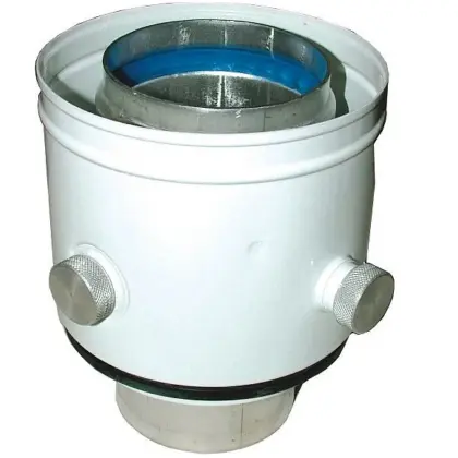 ACV Adapter HR alu/galva 60/100 acv 537D6461