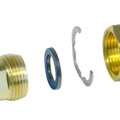 ACV Kit koppelingen Helioline DN20 op collector plat dak 5785C206