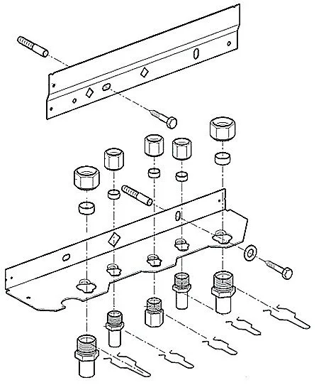 ACV Universele montagebeugel HRE acv 91093257