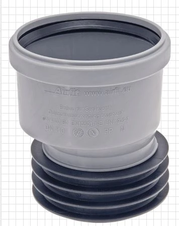 Airfit 111110S Airfit PP excentrische insteekmof MF 110 x 110 mm