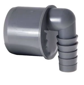 Airfit 50010SW Airfit PVC slangnippel haaks 18-21