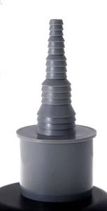 Airfit 50011SN Airfit PVC slangnippel recht 8-25 mm x 50 mm