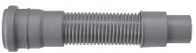 Airfit 50225AS Airfit HT aansluitslang MF 50 x 50/40 mm (lengte 250 mm) - grijs - PP niet verlijmbaar