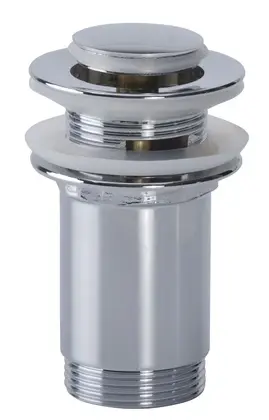 Airfit 60701KK Airfit design afvoerplug met click-clack 5/4 - chroom - klein model