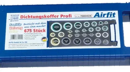 Airfit 70004DK Airfit assortimentskoffer universele dichtingen - 675 delig