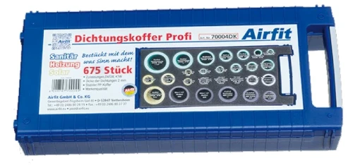 Airfit 70004DK Airfit assortimentskoffer universele dichtingen - 675 delig
