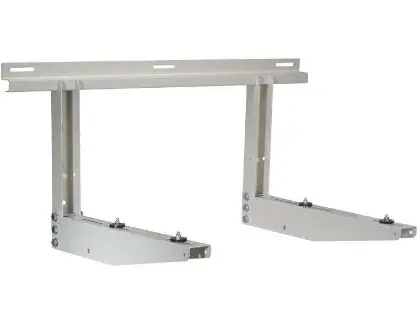 Alixo muurkonzole gelakt - met traverse - 660 x 450 x 1000 mm - 120+120 kg ALX-6030-000