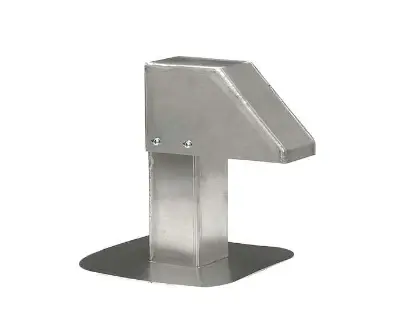 Alixo aluminium dakdoorvoer 80 x 80 - 1 uitgang ALX-7102-000