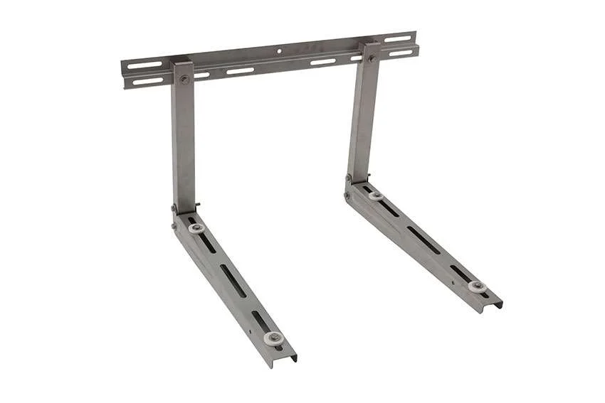 Alixo RVS muurkonzole 1,5mm met traverse 640x400x780mm 90+90kg AISI304 Linum ALX-6512-000