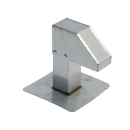 Alixo Dakdoorvoerplaat Alixo dakdoorvoer aluminium vierkant ALX-7102-000