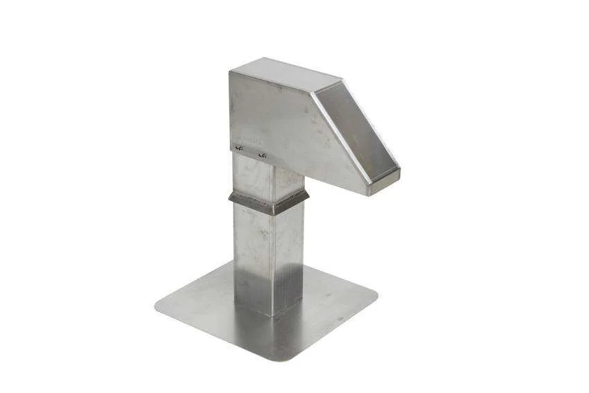 Alixo Dakdoorvoerplaat Alixo dakdoorvoer aluminium vierkant ALX-7126-000