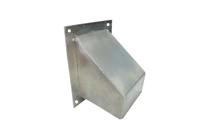 Alixo ALUMINIUM WANDDOORGANG 100X100MM Linum (ex ALX7711) ALX-7711-000