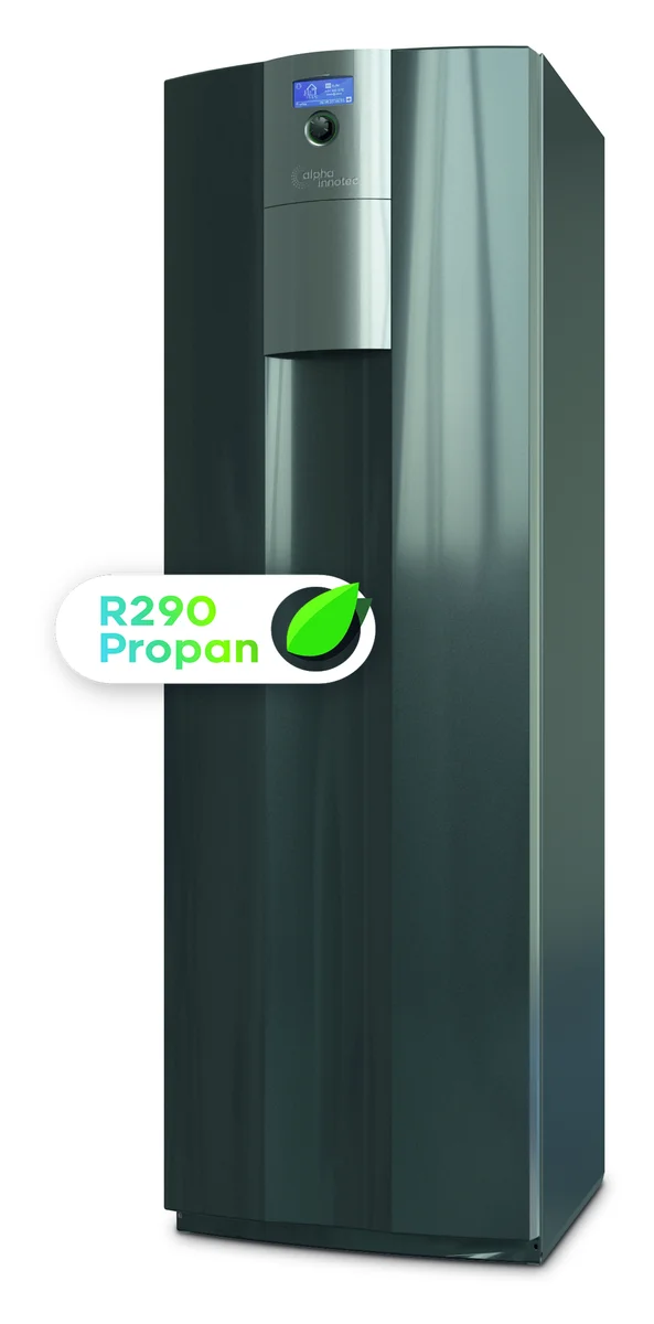 Alpha-InnoTec Warmtepomp (water/water) Alpha-InnoTec WZSV 6kW A+++ met boiler 185L 1x230V 63K1/3M 10082341