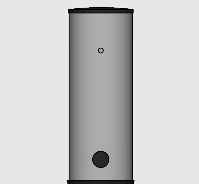 Alpha-InnoTec CV-boiler Alpha-InnoTec 461l B Ø750x1960mm 5/4"prim WWS 507.2 15211201